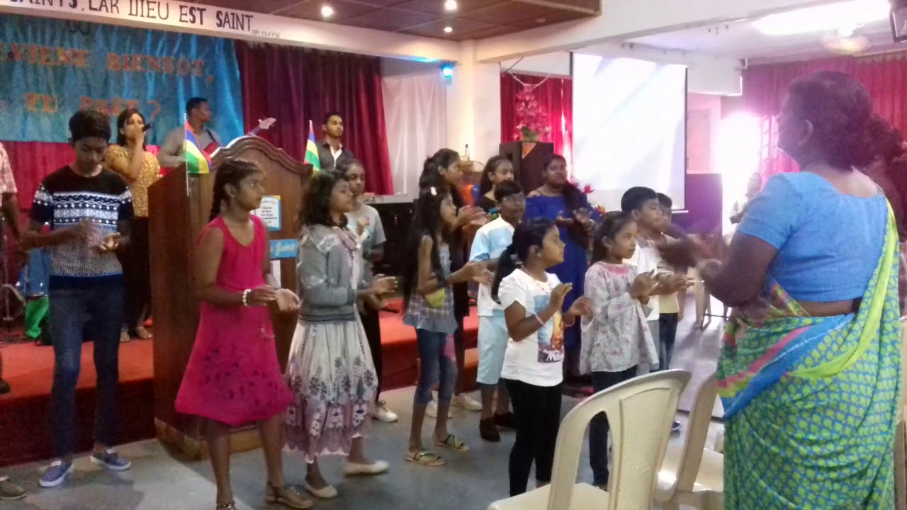 Hindi gospel christian song - tera naam (At SHEKINAH CHURCH, BOULET ROUGE FLACQ, MAURITIUS)