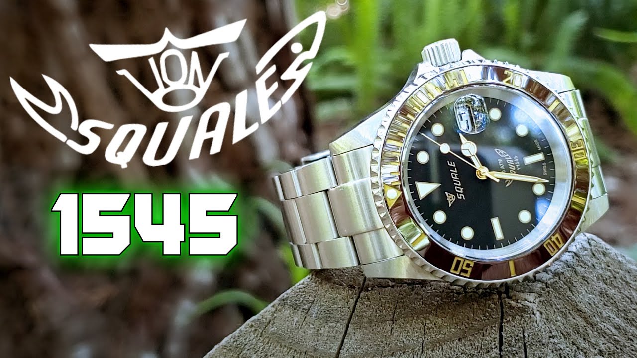 Squale Heritage 1545 - Outdoors And In Action - Ceramic Root Beer Bezel