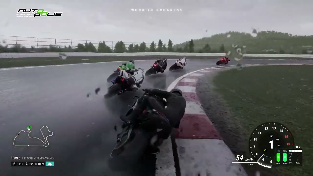 RIDE 5 Rain Gameplay Auto Polis