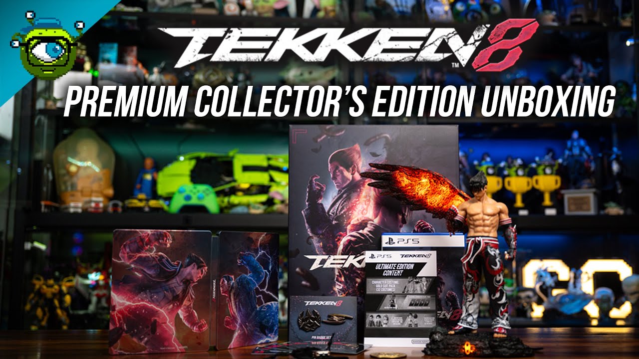Распаковка Tekken 8 Premium Collector's Edition (PS5)