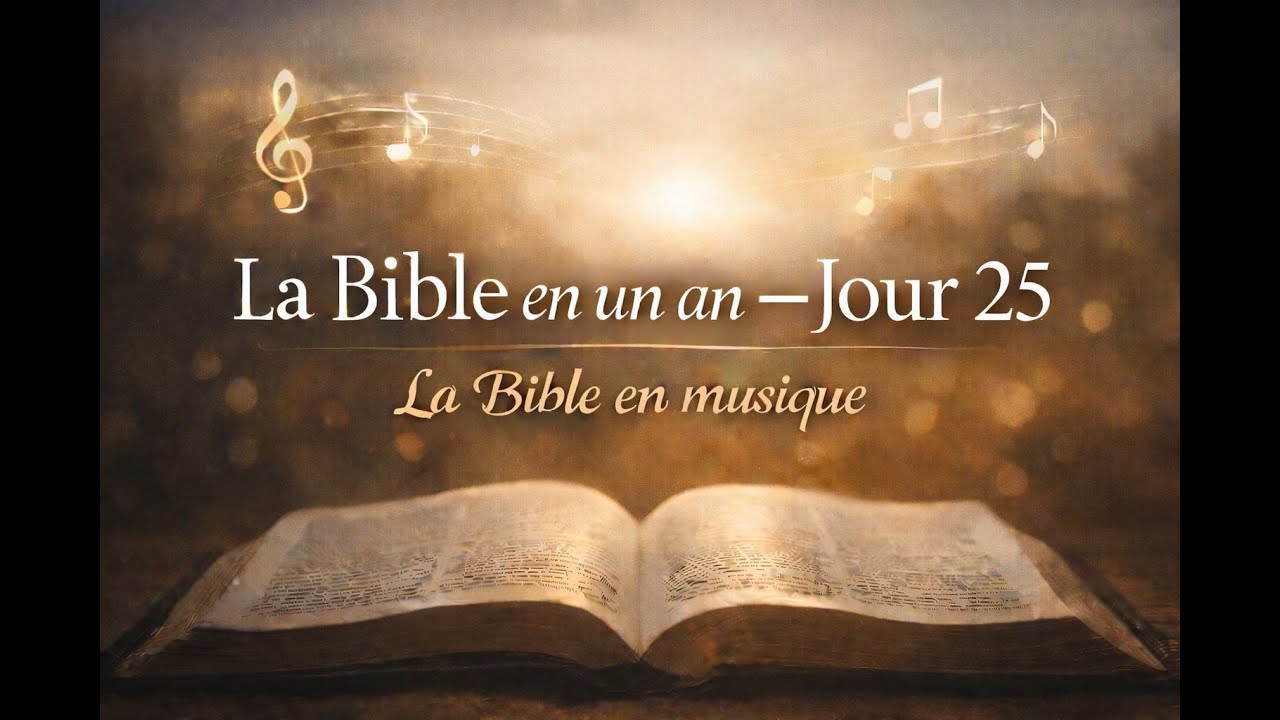 La Bible en un an – Jour 25 - La Bible en musique