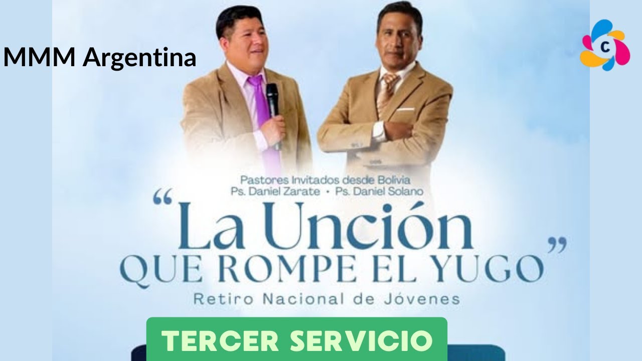 Retiro Nacional de jovenes MMM Argentina 2026 (Tercer Servicio)