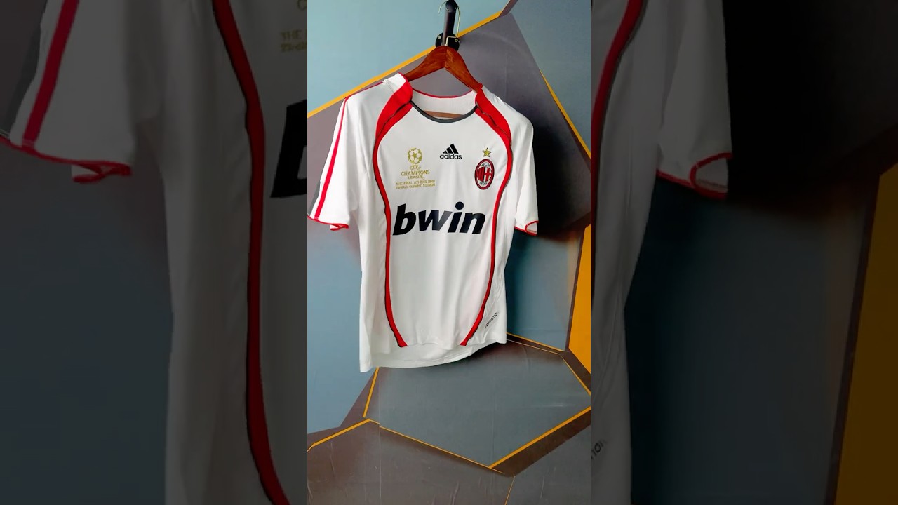 AC Milan 06-07 retro jersey #kaka #soccer #football jersey #football #jersey #shirt #shorts