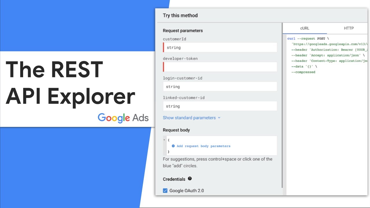 Working with REST - The REST API Explorer