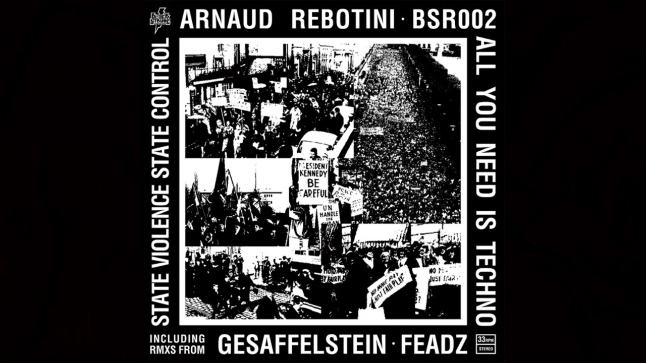 Arnaud Rebotini – All You Need Is Techno (Full EP)