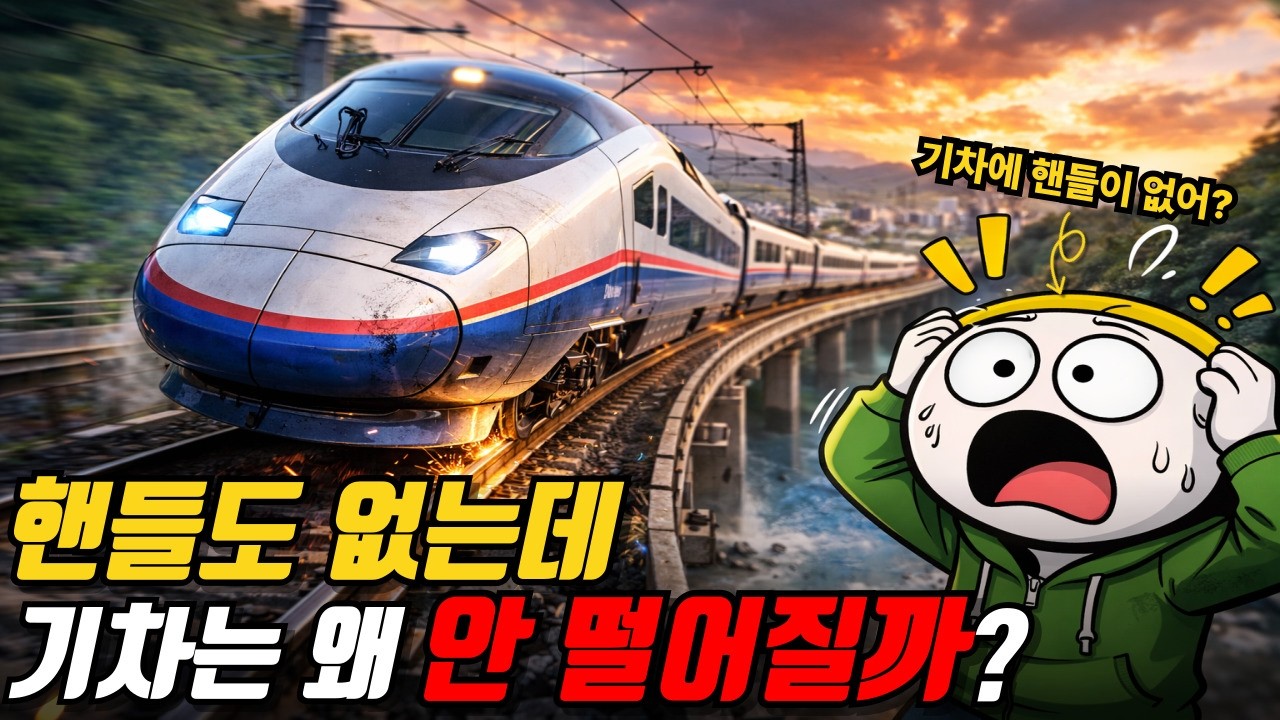 핸들도 없는데 기차는 왜 안 떨어질까?