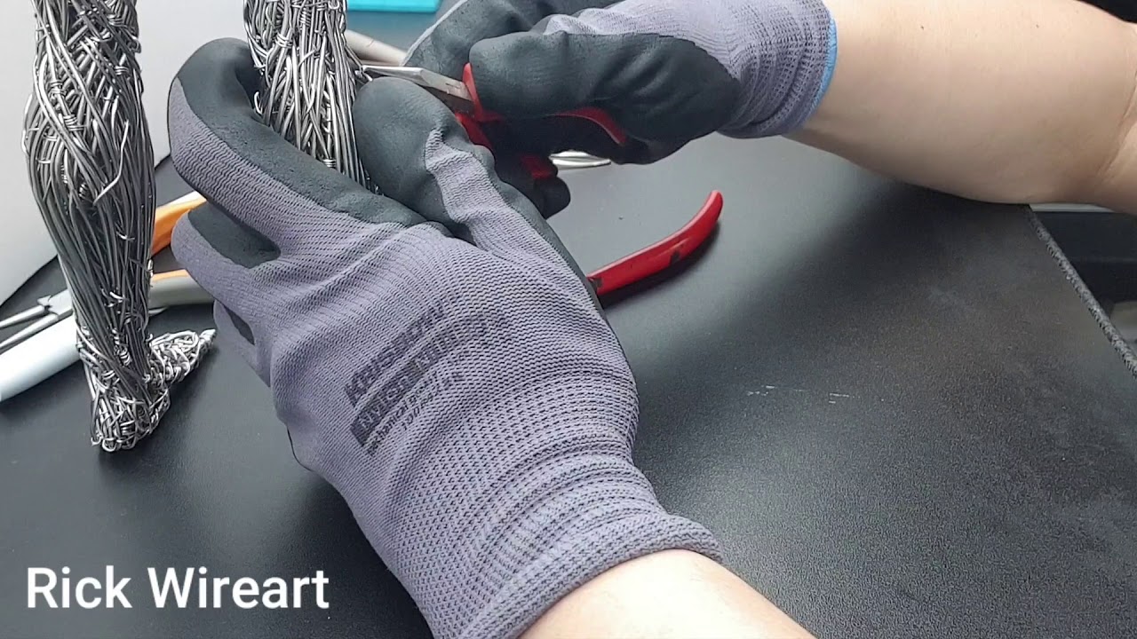 How to make wire sculpture human ; Part 3