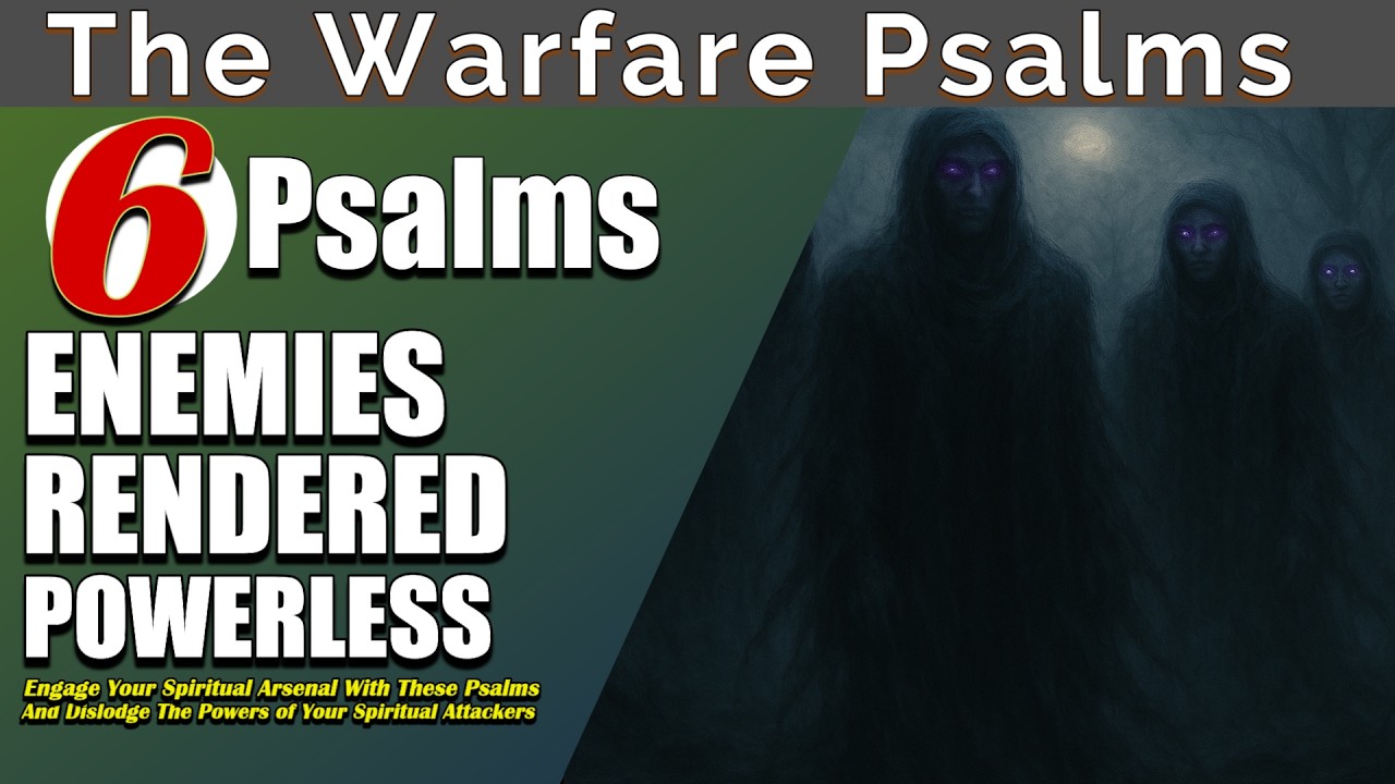 6 Powerful Psalms to Render Your Enemies Powerless | Spiritual Warfare Prayer