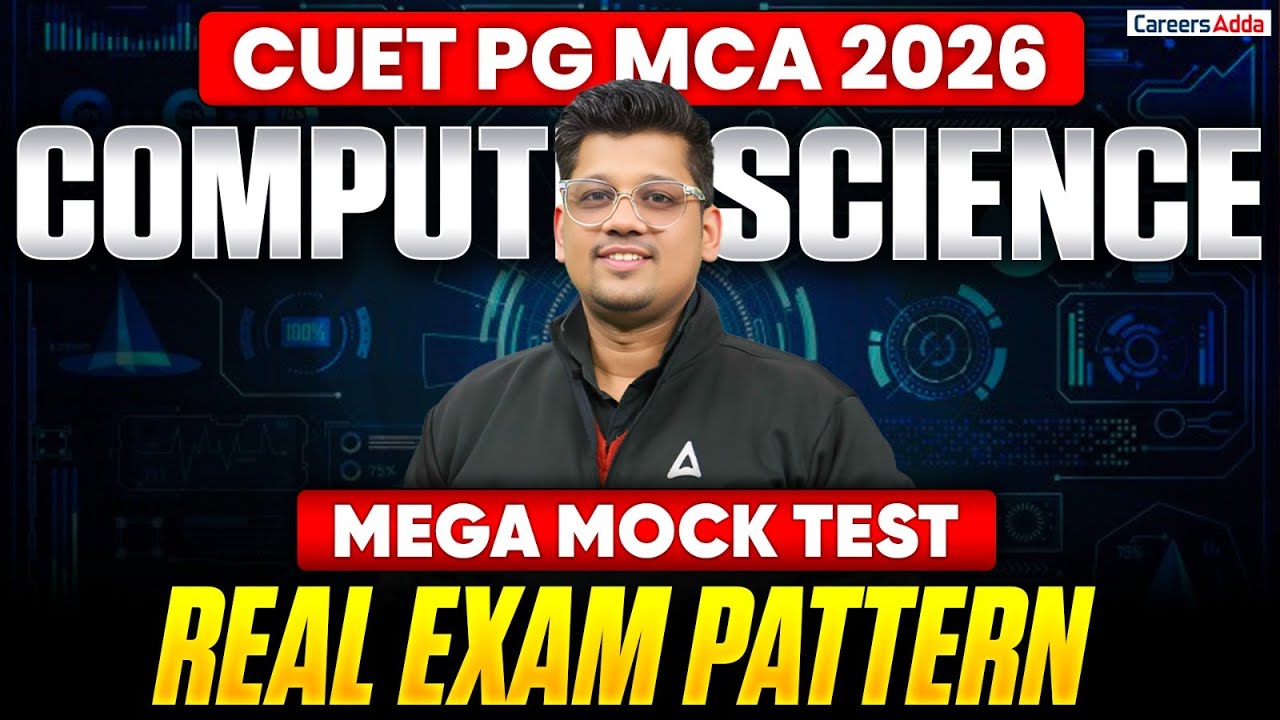 CUET PG MCA 2026 🔥 | Mega Mock Test | Real Exam Pattern