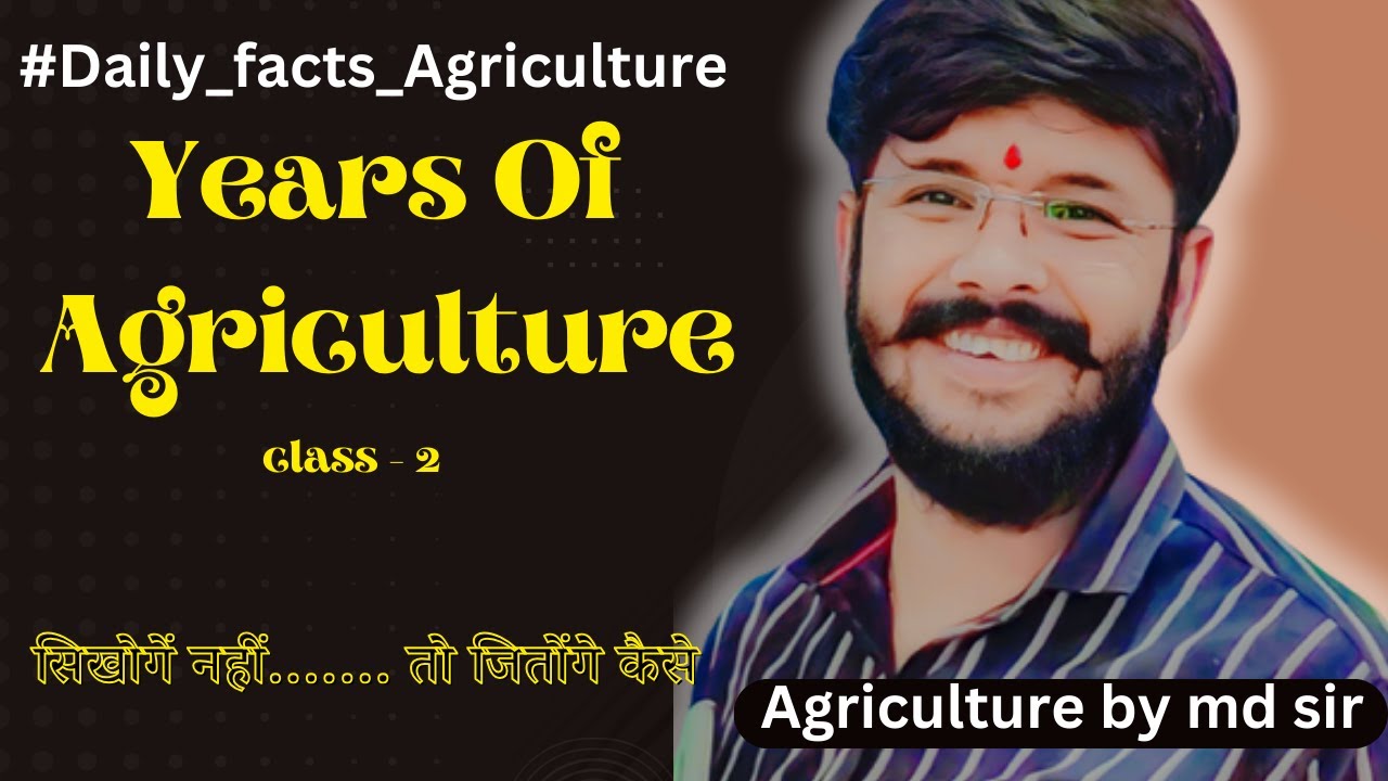 DAILY FACTS || INTERNATIONAL YEAR OF MILLETS || BY-MD Sir ||AGRIZONECLASSES #Daily_facts_Agriculture