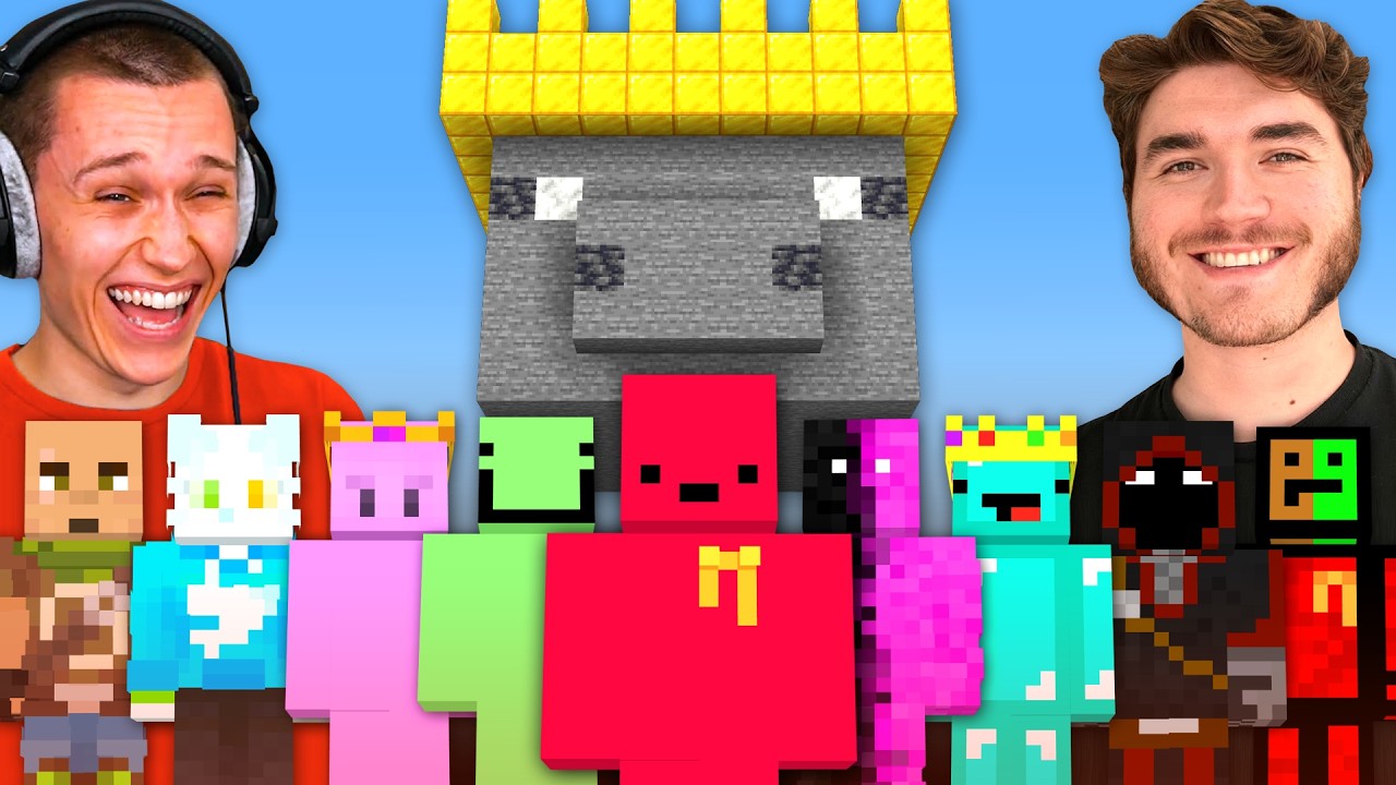 I Created The Craziest Minecraft Team