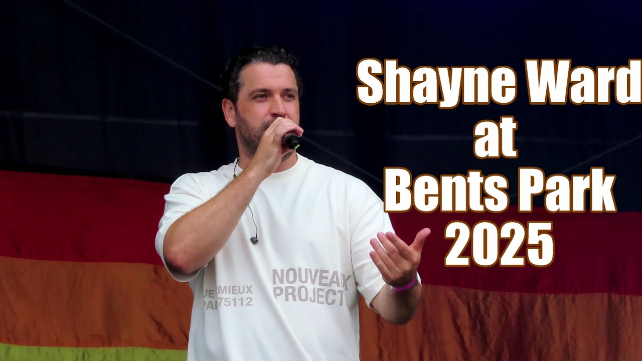 Shayne Ward Live at Bents Park South Shields July 2025
