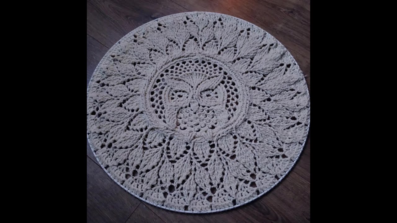 Mandala Sowa cz.2 - crochet owl part.2