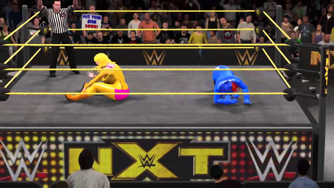 WWE 2K16: Toy Bonnie VS Toy Chica
