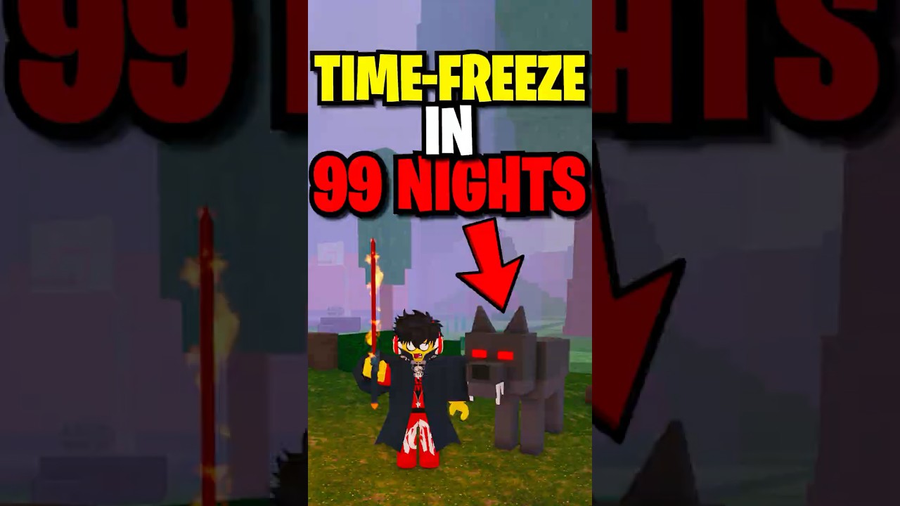 TIME FREEZE IN 99 NIGHTS IN THE FOREST!! 