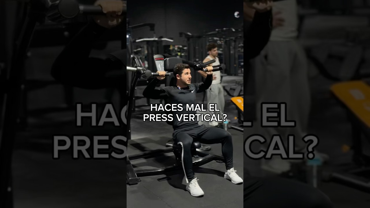 Hace mal el press de hombro? 