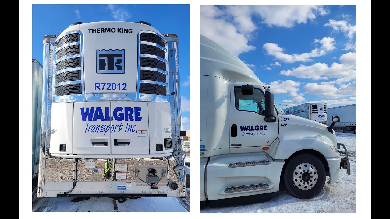 Pre-trip Inspection on the Reefer Unit