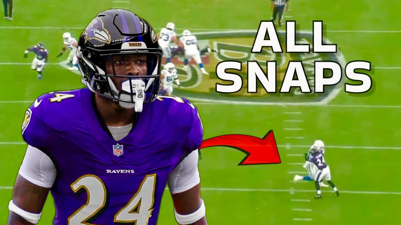 ROOKIE Malaki Starks Preseason NFL Debut Highlights | All Snaps Vs Ravens