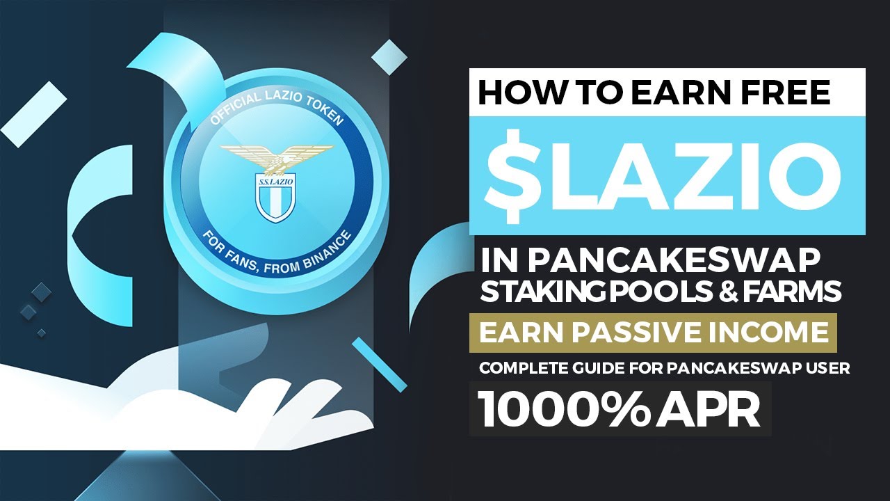 How to earn Lazio fan token by Staking Cake in Pancakeswap passive income with Crypto staking DEFI