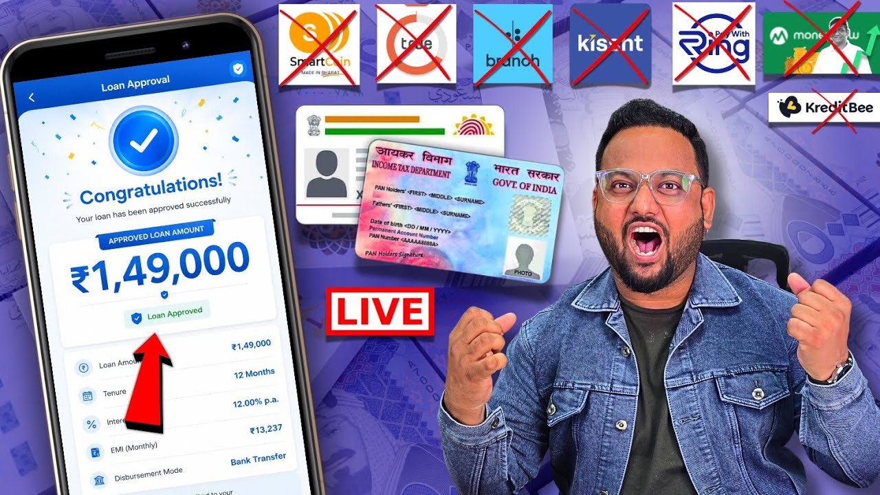 Kharab Cibil Score Per Personal Loan 2026 | Best Loan Apps for Low Cibil | Aadhar Loan Review 2026