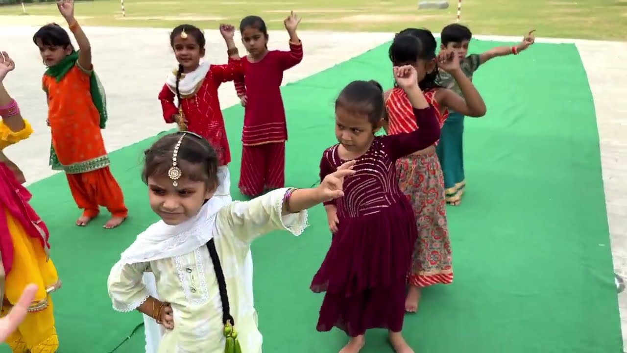 Hariyali Teej Celebration | Little Kids Dance | Kids Kingdom | NPS | Ellenabad
