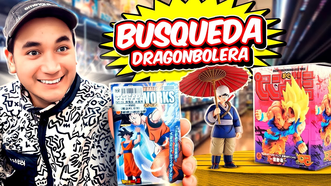 🔍 Así luce la CAZA de TESOROS de DRAGON BALL en las tiendas ocultas de Japón
