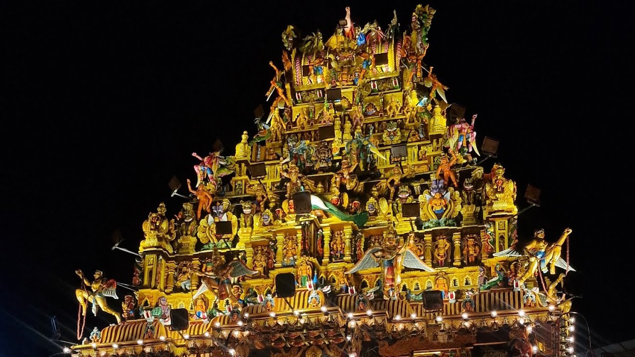 இணுவில் கந்தன் உலகப் பெரு மஞ்சம் இன்று தைப்பூசம் திருவிழா 🙏 nallur 