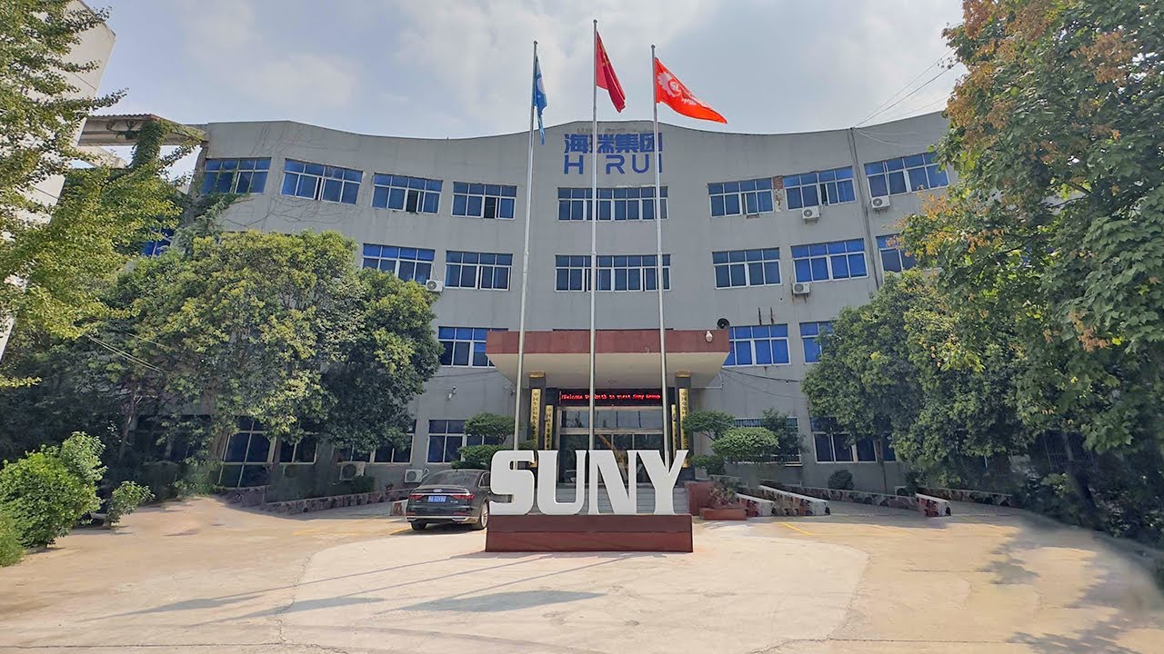 Production Workshop of Solid Waste Recycling Equipment | SUNY GROUP