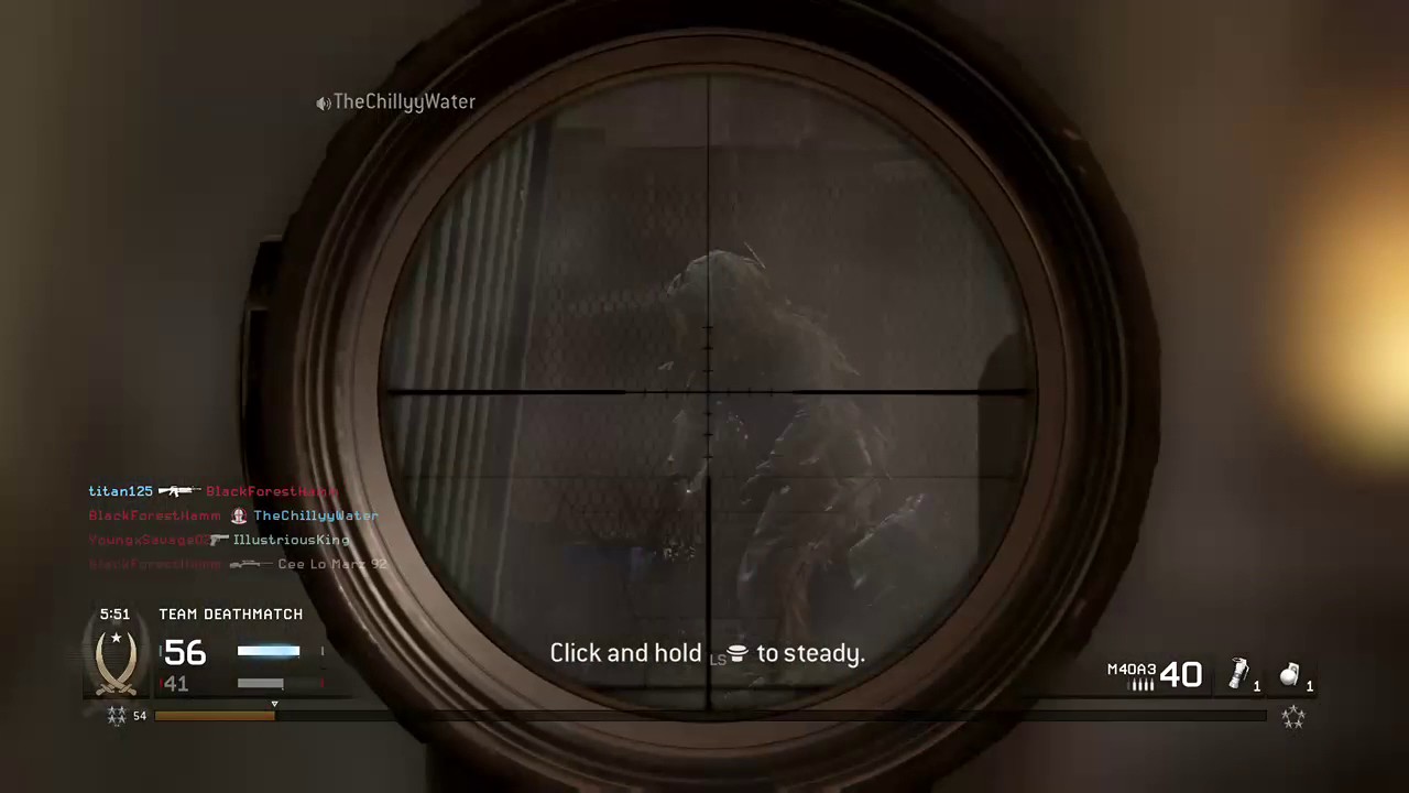 Murking w/ M40 Sniper on COD: MWR