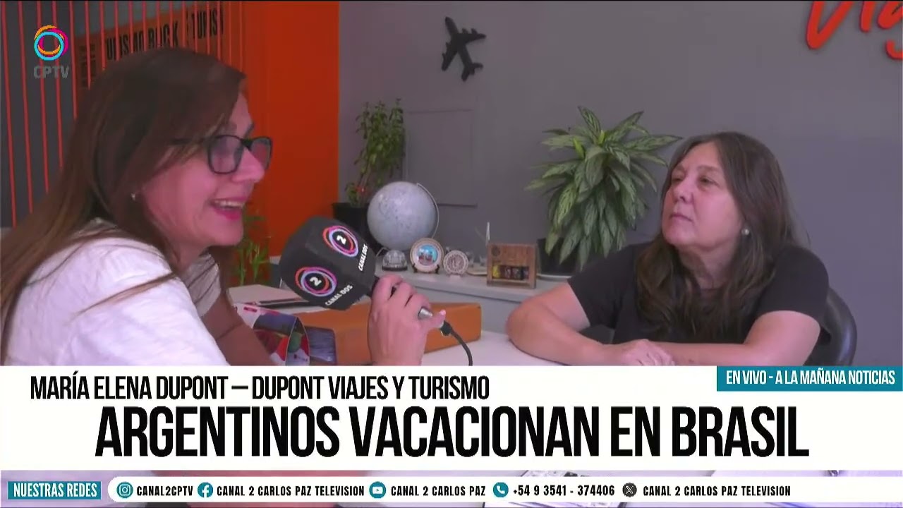 ARGENTINOS VACACIONAN A BRASIL