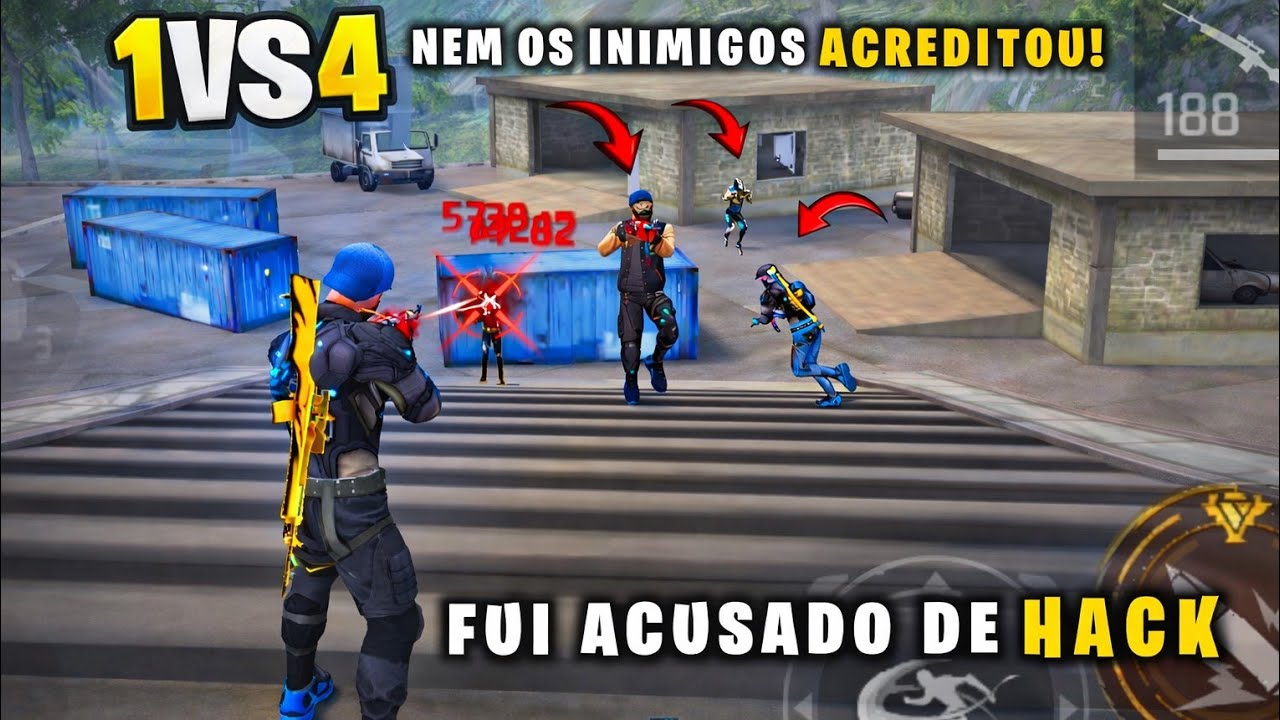 REVIRAVOLTA ABSURDA! ATÉ OS INIMIGOS ACHARAM QUE ERA HACK DEPOIS DESSA JOGADA QUE EU FIZ!