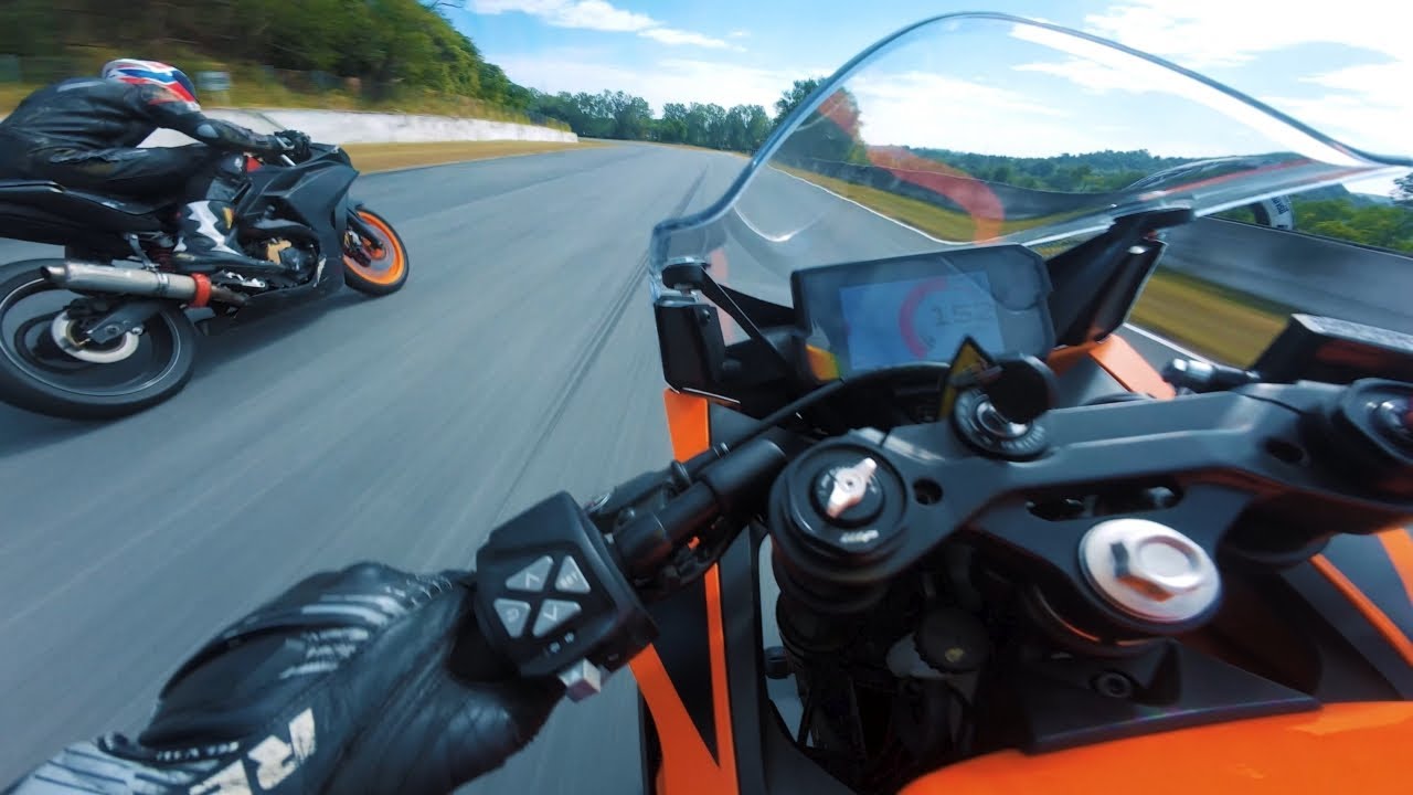 Track Day Training 6 (ride with PRO on R3). KTM RC 390, Yamaha R3. Bira Raceway