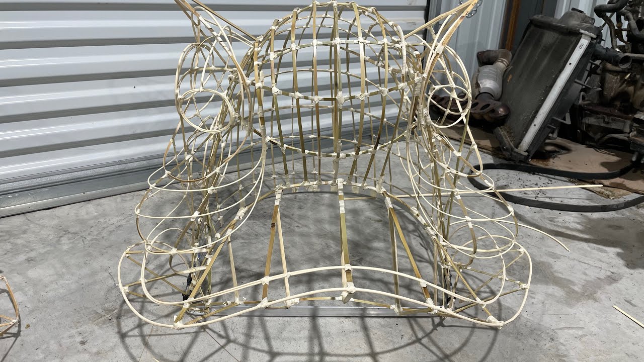 LION DANCE HEAD MAKING part 1!!!! ( MAKING THE BASE FRAME FUT SAN)