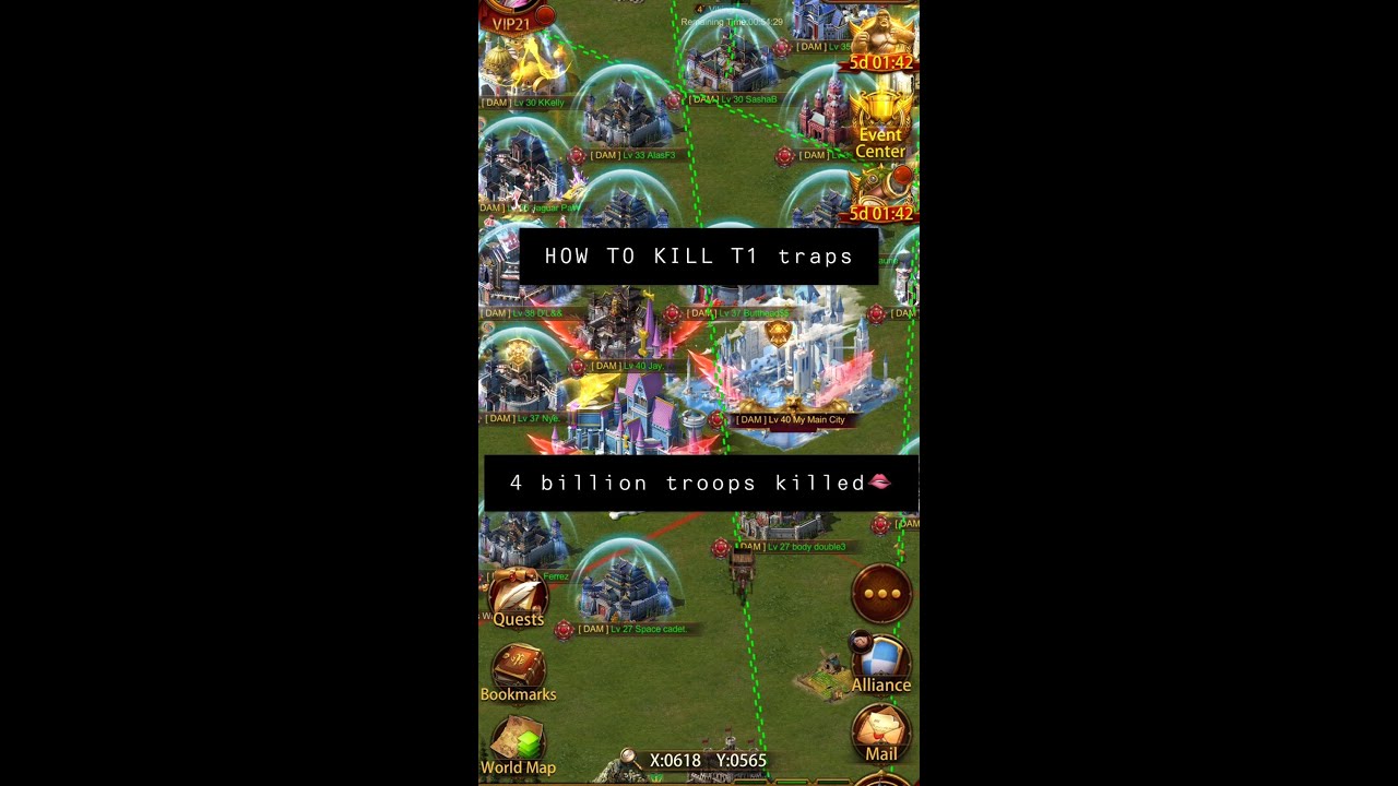 how to kill 4 billion troops | how to kill t1 traps exclusive