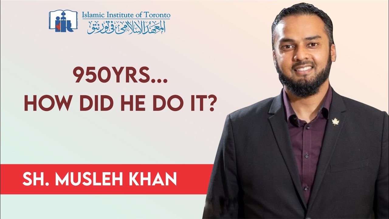 950yrs...how did he do it? | Sh. Musleh Khan | Jumuah Kuthbah