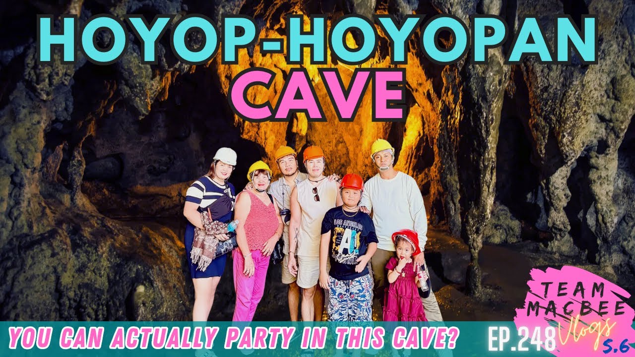 Disco Inside The Cave? We explored HOYOP-HOYOPAN CAVE in Albay, Bicol