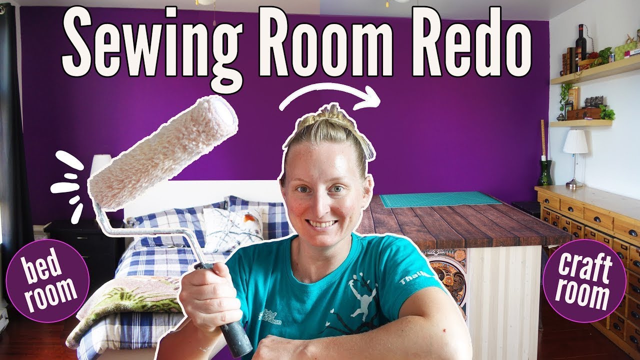 Sewing Room Remodel & Makeover! // Creating the Perfect Crafting Space (in my bedroom)