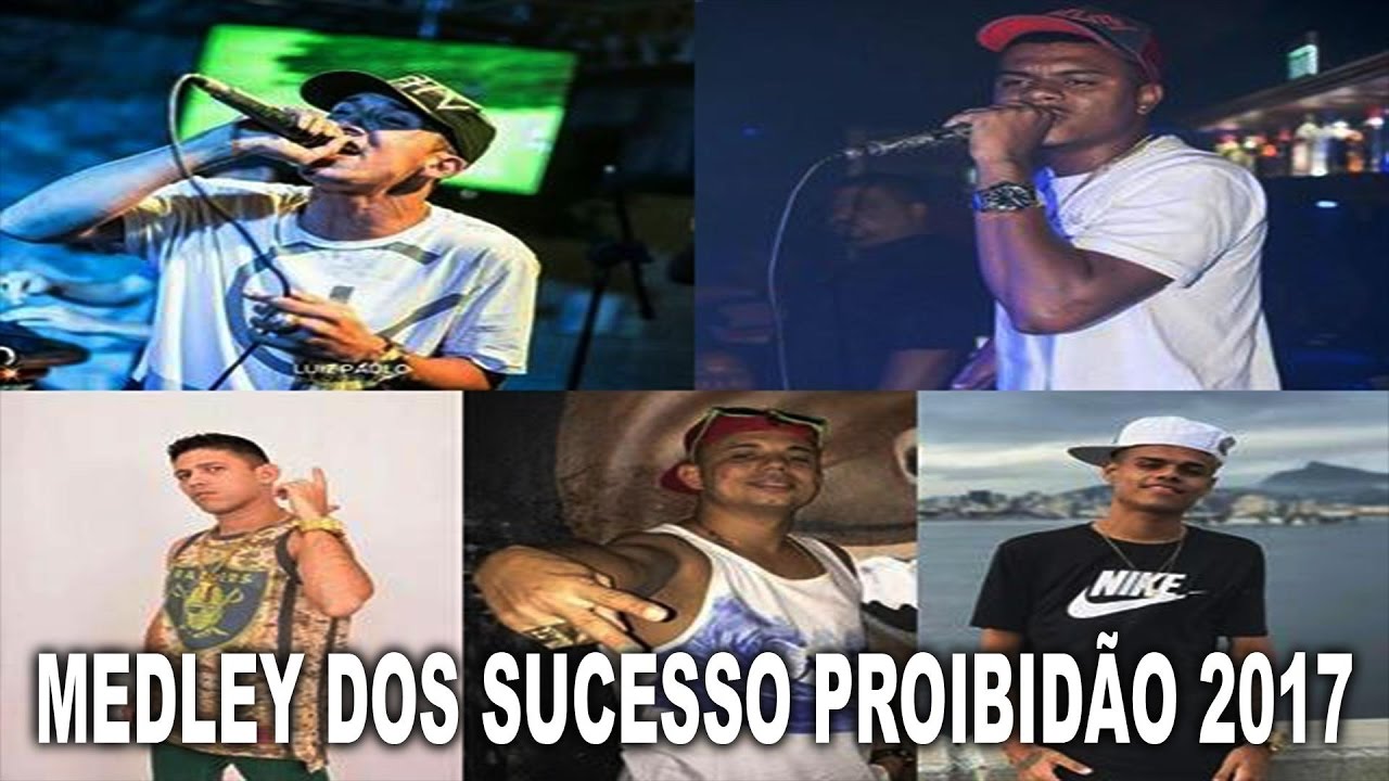 MC's RODSON, ORELHA, COPINHO, JUNINHO DA 10 E MC CABELINHO - MEDLEY DOS SUCESSO PROIBIDÃO ♪ 2017