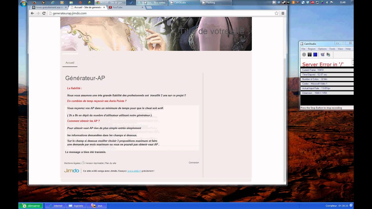 shaiya des AP gratuie