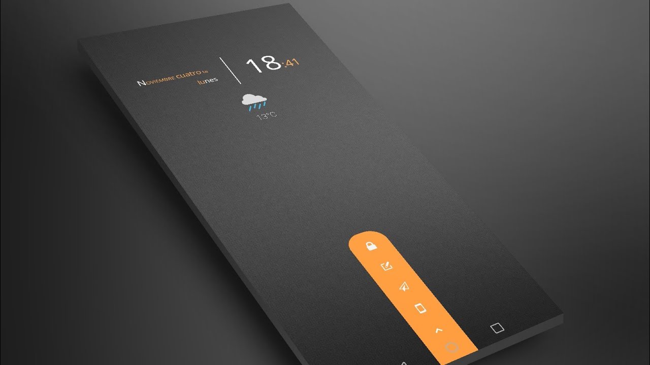 Dark Flow TS2B for Klwp