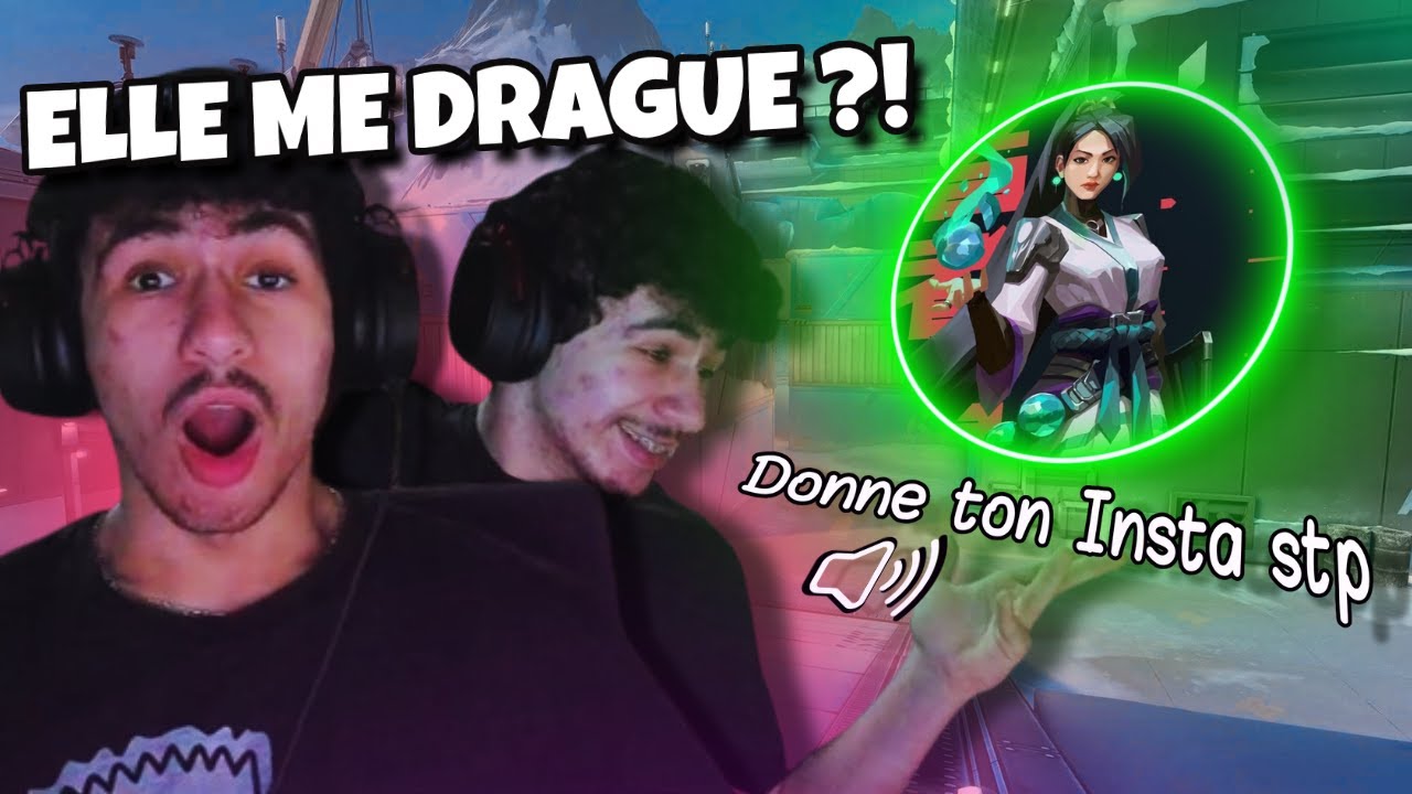 Je me fait draguer sur Valorant devant son mec !!!