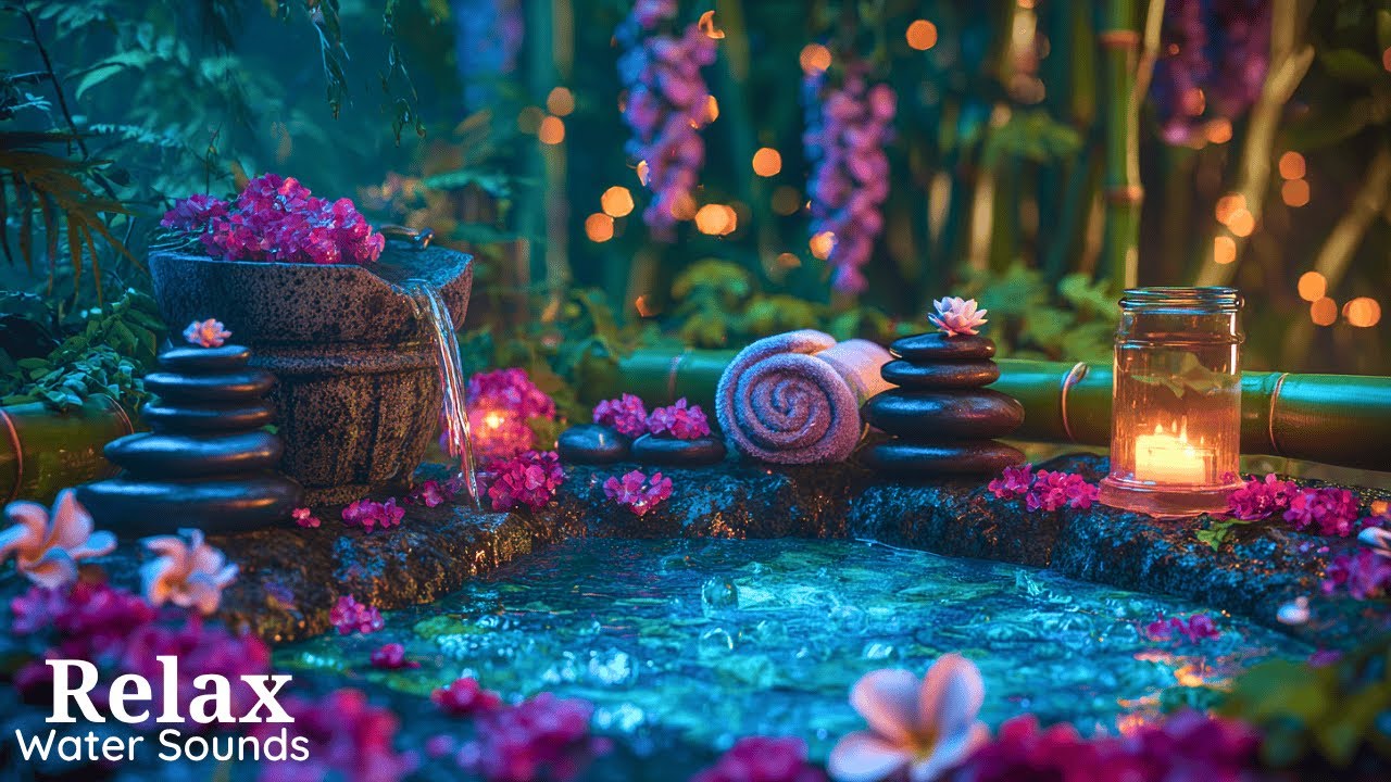 Healing Music with Gentle Water Sounds 🌿 Insomnia Relief, Calm Anxiety & Deep Relaxation