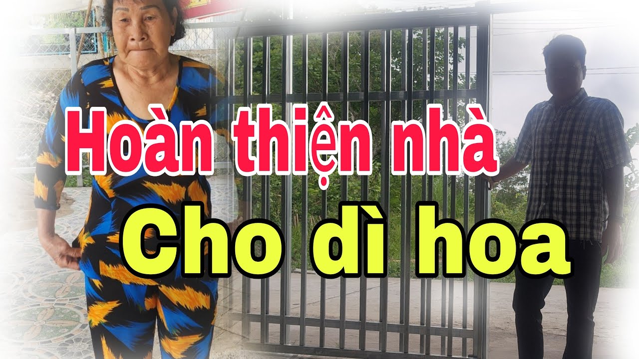 Trực tiếp công đoạn hoàn thiện nhà cho dì hoa