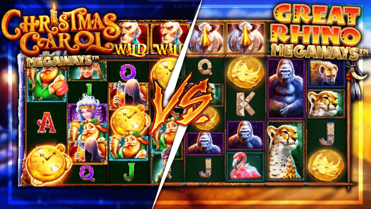 Christmas Carol MW vs Great Rhino MW (Slot Battles #6)