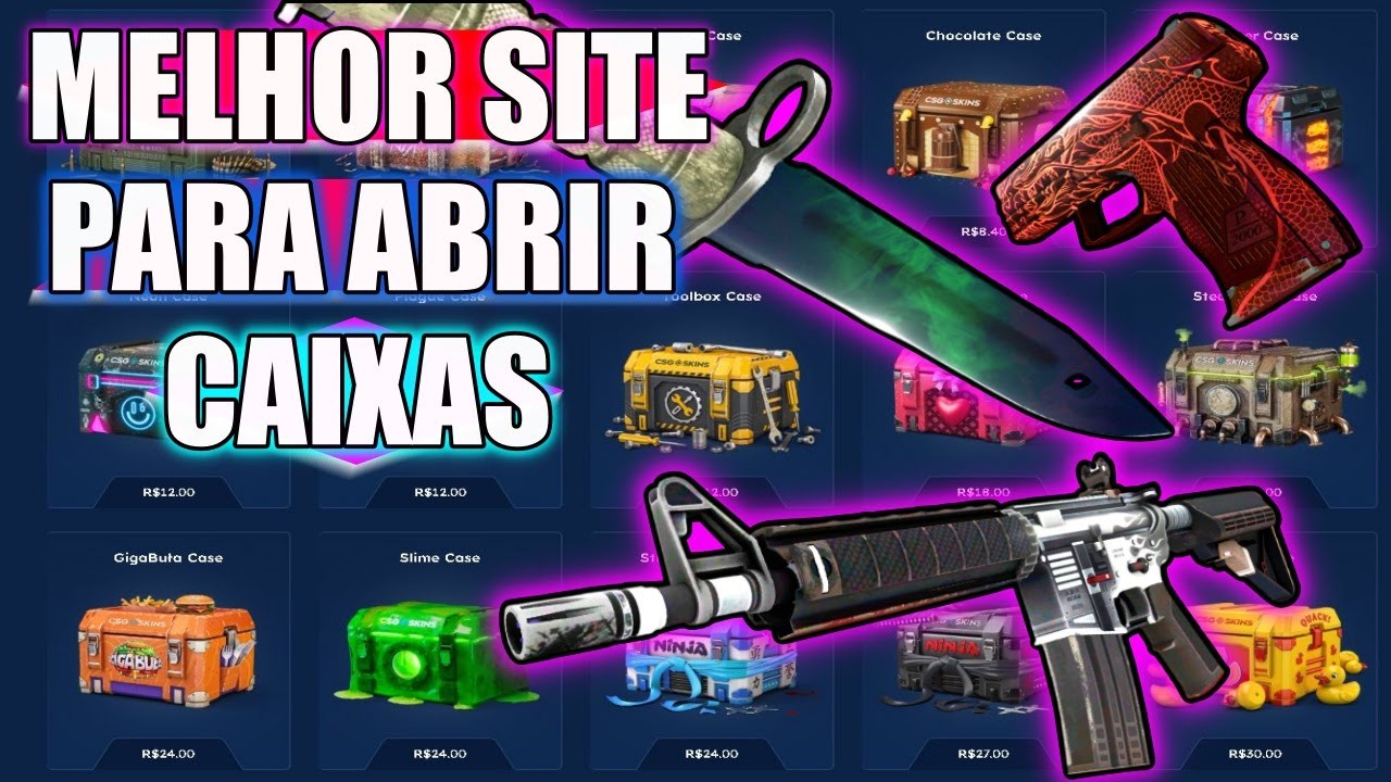 Abrindo caixas no CSGO SKINS será que deu PROFIT ?