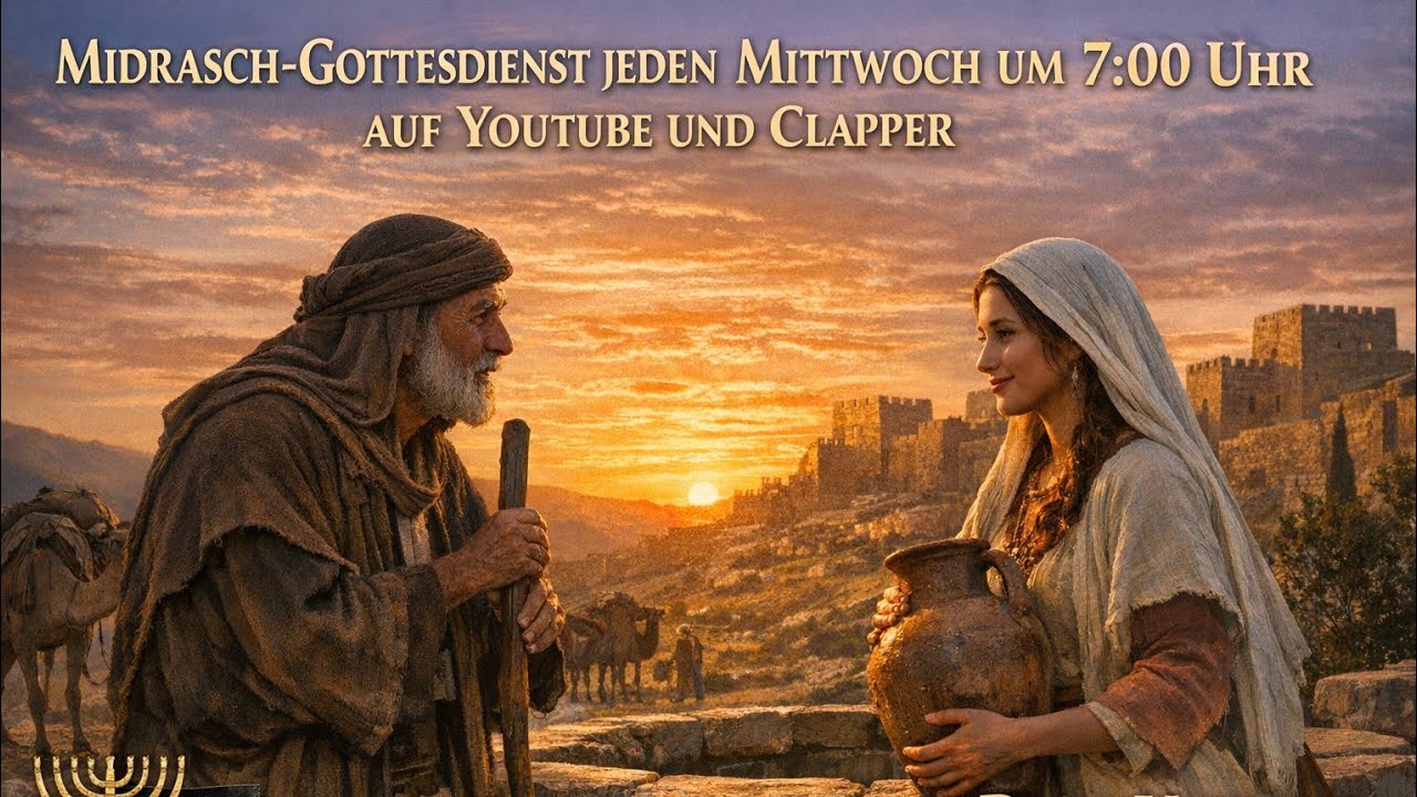 🇩🇪 Midrasch-Gottesdienst – 18. Februar 2026 | 7:00 Uhr mit Rabbi David Yosef