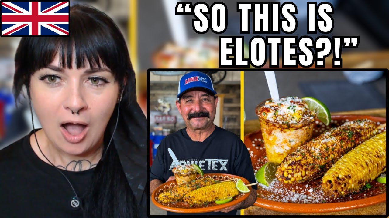 Я британец… и я только что открыл для себя ELOTES 🤯 (мексиканская уличная реакция)