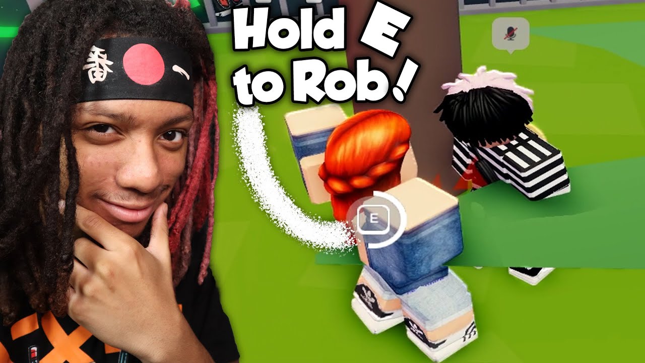 ОГРАБЛЕНИЕ ЛЮДЕЙ В ROBLOX — ЭТО УМОРИТЕЛЬНО (Симулятор вора)