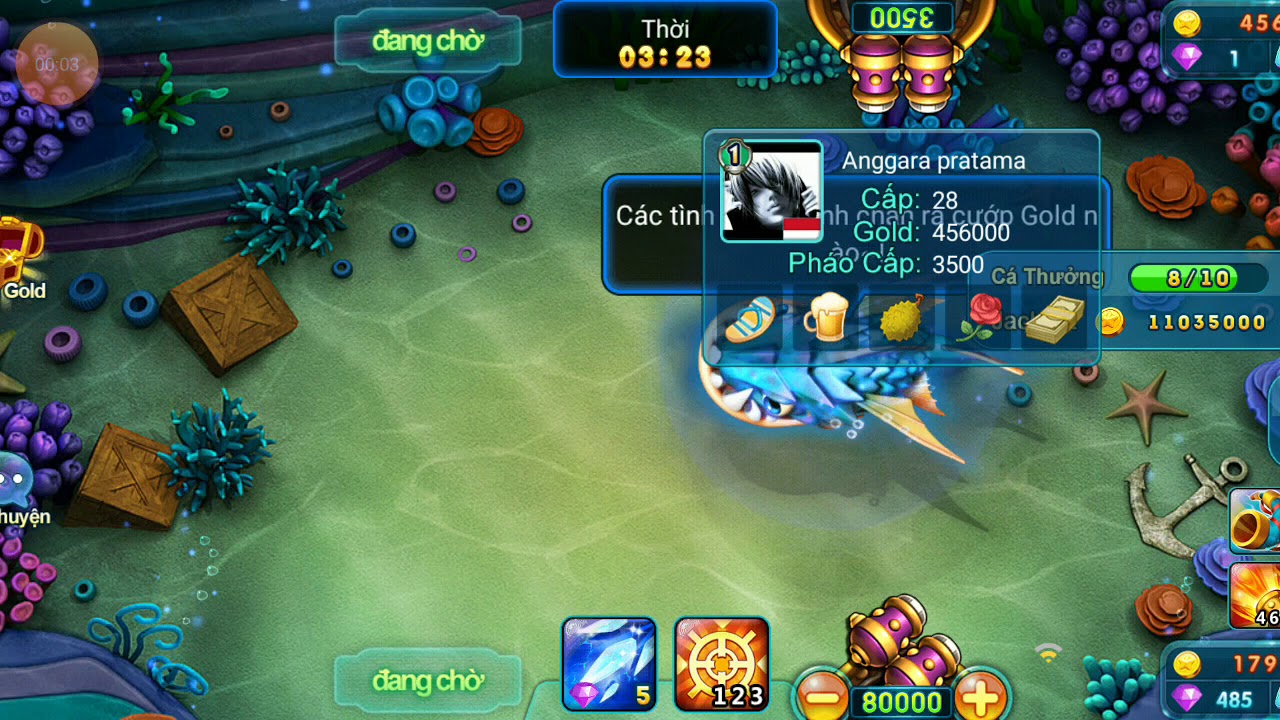 Ocean war ( thả sừng x&eacute;m bị ks 😂 )