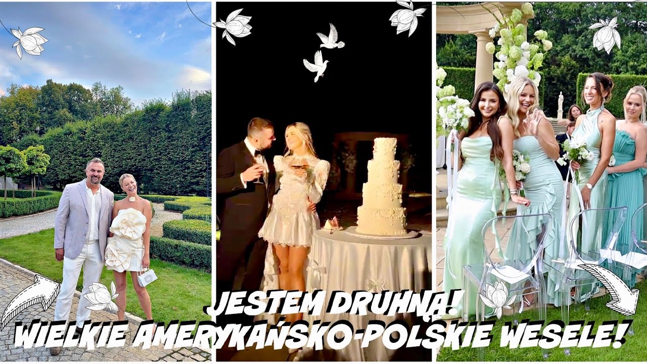 WIELKIE AMERYKAŃSKO-POLSKIE WESELE! 4 DNI ZABAWY, UCZTOWANIA! JESTEM DRUHNĄ!